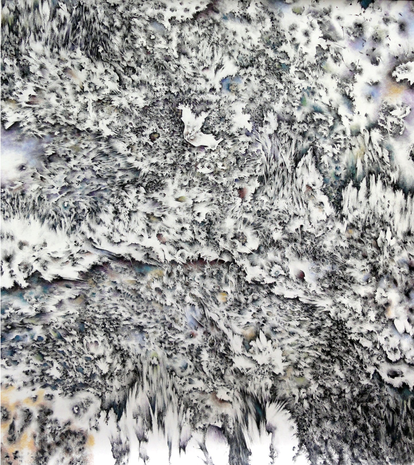 Print 'In the presence of abscence (5)', abstract art, small